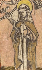 圣布里吉塔，约1461-470。 作者 不明