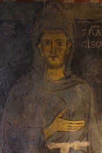 阿西西圣弗朗西斯（Saint Francis）最古老的肖像，十三世纪 作者 不明