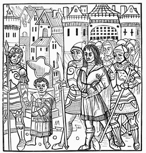 圣路易和他的兄弟在第12十字军东征期间被俘虏，1250年1522年 作者 不明