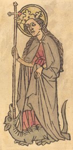 圣玛格丽特，约1460年。 作者 不明