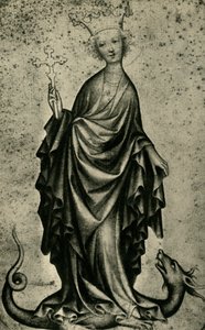 圣玛格丽特（Saint Margaret），15世纪初，1943年。 作者 不明