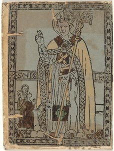 迈拉的圣尼古拉，1470年代。 作者 不明
