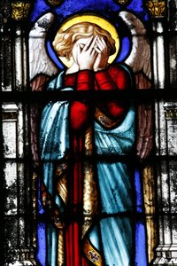 Sainte-Clotilde church. Angel. 作者 不明