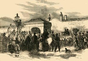 出售海德公园收费公路，c1876。 作者 不明