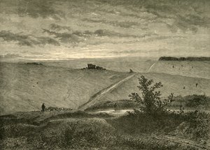 索尔兹伯里平原，来自埃姆斯伯里附近，1898年。 作者 不明