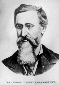 萨尔瓦多·西斯内罗斯·贝当古尔（Salvador Cisneros Betancourt），圣卢西亚侯爵（1828-1914年），古巴政客，1910年 作者 不明