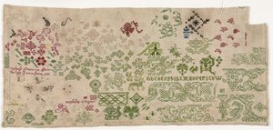 采样器，1600-1630年。 作者 不明