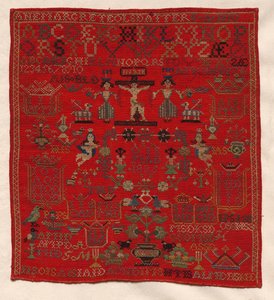 采样器，1810年。 作者 不明