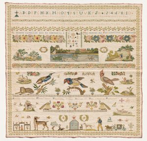 采样器，1821年。 作者 不明
