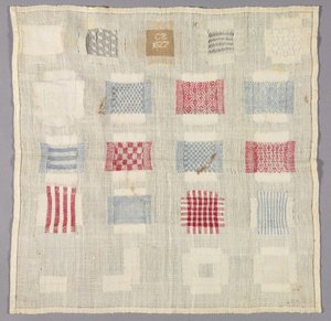 采样器，1827年。 作者 不明