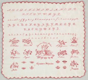 采样器，1831年。 作者 不明
