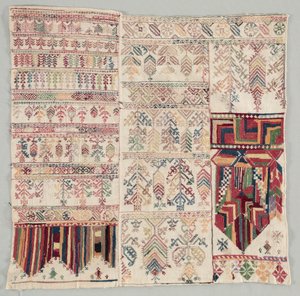采样器，c 1700s。 作者 不明