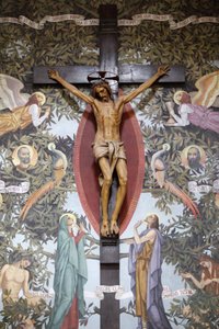 San Antonio church chancel, Alberobello, Apulia, Alberobello, Italie 作者 不明
