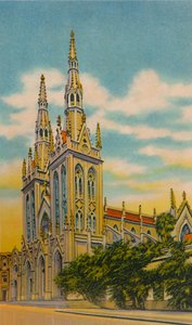 圣罗克教堂，巴兰基亚，c1940年代 作者 不明