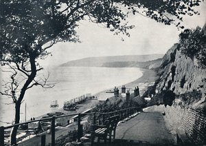 桑当-泳滩，1895年 作者 不明