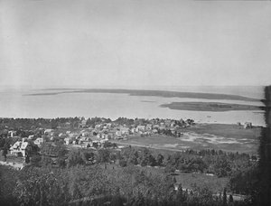 桑迪·胡克（Sandy Hook），来自新泽西州高地之光，摄于1897年。 作者 不明