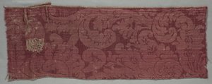缎纺织，1600年代后期。 作者 不明