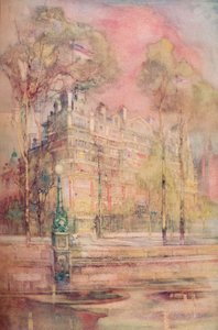 伦敦萨沃伊饭店，约建于1905年 作者 不明