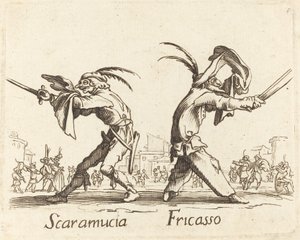 Scaramucia和Fricasso。 作者 不明