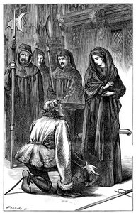 莎士比亚·理查三世（Shakespeares Richard III）的场景，1591年c1870年 作者 不明