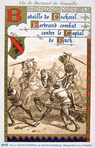19世纪Bertrand du Guesclin生平的场景 作者 不明