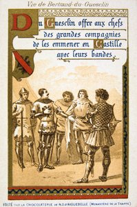 19世纪Bertrand du Guesclin生平的场景 作者 不明