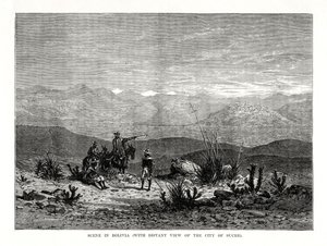 1877年玻利维亚风光 作者 不明