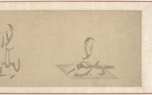 陶渊明的生活场景第二部分，明朝，1368-1644。 作者 不明