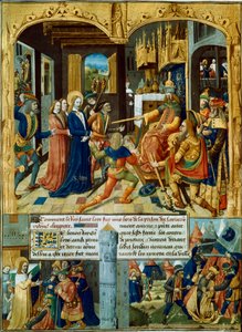 十五世纪1248-1254年第七次十字军东征的场景 作者 不明