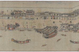 西湖风景名胜区，14世纪。 作者 不明