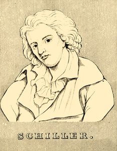 席勒（Schiller），1759-1805年，1830年。 作者 不明