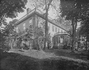 Schuyler Mansion，奥尔巴尼，纽约，c1897。 作者 不明