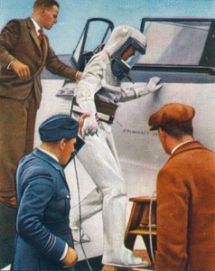 密封飞行服，1938年 作者 不明