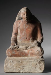 坐着的Medthu抄写员c。公元前1479年至1425年。 作者 不明