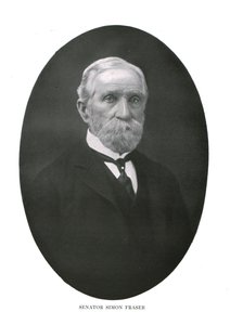 西蒙·弗雷泽（Simon Fraser）参议员，1911年。 作者 不明
