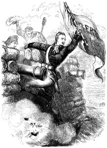 贾斯珀中士恢复国旗，1776年c1880 作者 不明