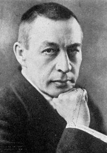 谢尔盖·拉赫玛尼诺夫（Sergei Rachmaninoff）1873-1943年，俄裔美国作曲家，钢琴家兼指挥 作者 不明
