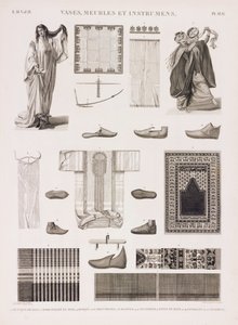传统服饰插画系列 作者 不明