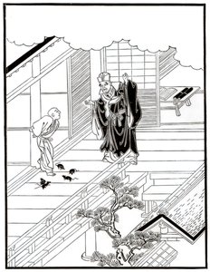 塞修和画中的老鼠，1886年，18世纪 作者 不明