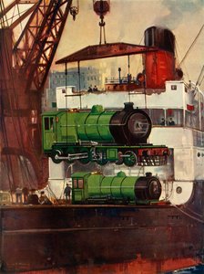 运输机车，c1930。 作者 不明