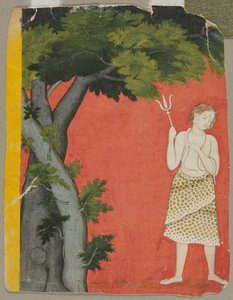 湿婆树下c。 1780年。 作者 不明