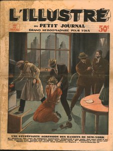 1932年在纽约被强盗抢劫。 作者 不明
