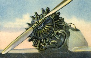 1932年，西门子Sh 20 60马力飞机发动机。 作者 不明