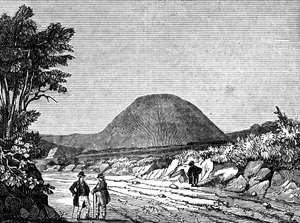 西尔伯里·希尔（Silbury Hill），英格兰威尔特郡，1836年 作者 不明