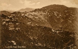 塔拉·德维（Tara Devi）的西姆拉（Simla），c1918-c1939。 作者 不明