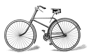 歌手特殊安全自行车，c1886 1890 作者 不明