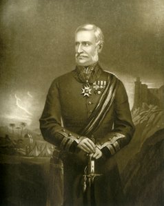 亨利·哈夫洛克爵士，1850年代，1901年。 作者 不明
