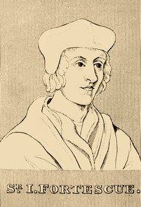 福斯特斯库爵士（J.Fortescue），c1394-1479，1830年。 作者 不明