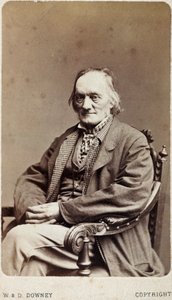 理查德-欧文爵士，英国自然学家和古生物学家，约1880年 作者 不明