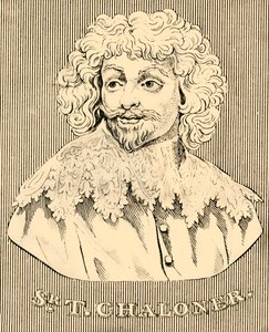 夏洛纳（T. Chaloner）爵士，1595-1661年，1830年。 作者 不明